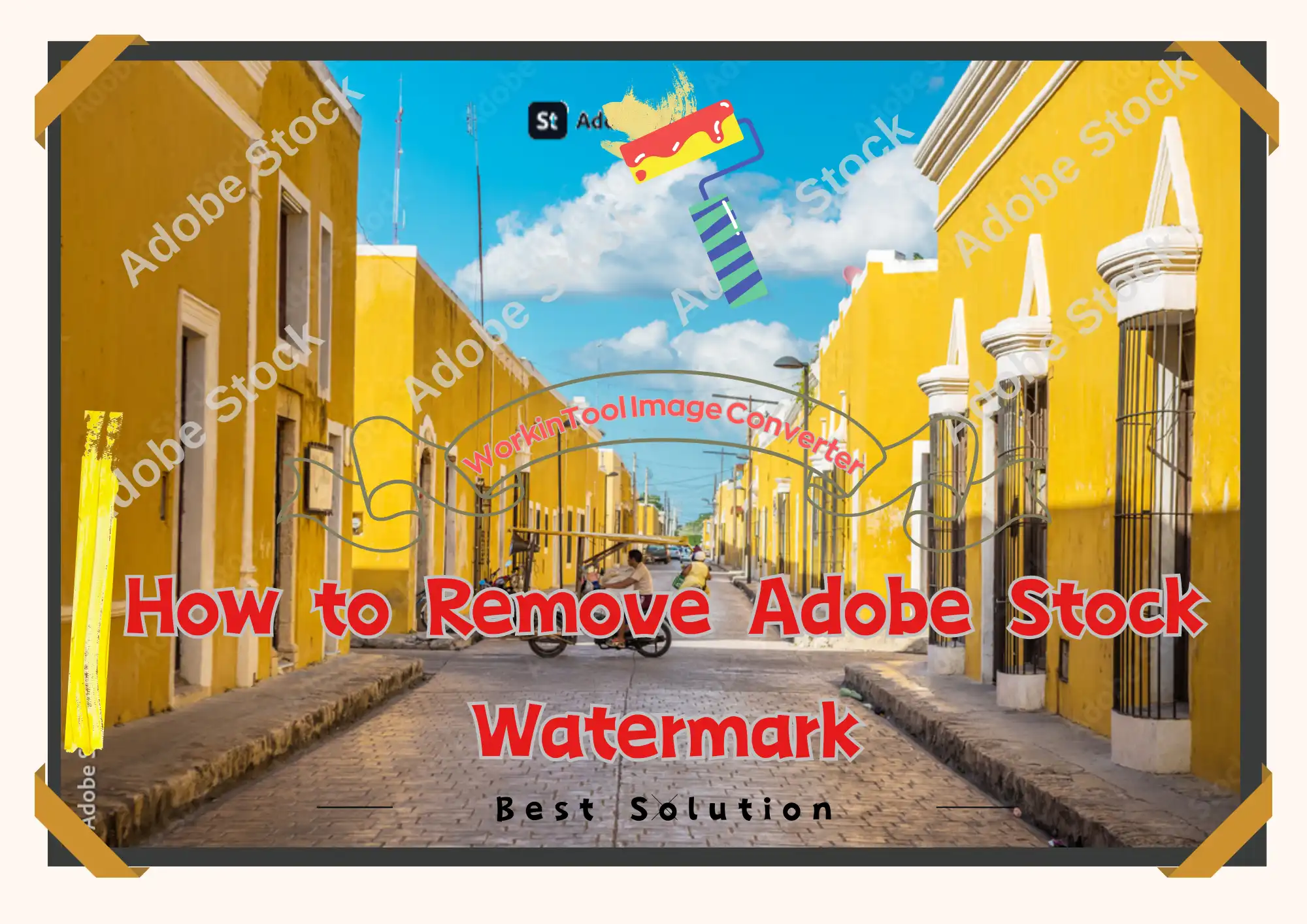 How to Remove Adobe Stock Watermark from Images | Ultimate Guide