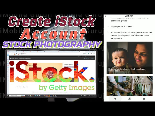 iStock by Getty Images Sell Create Account | Contributor Sign up iStock Account. [Updated 2022] - YouTube
