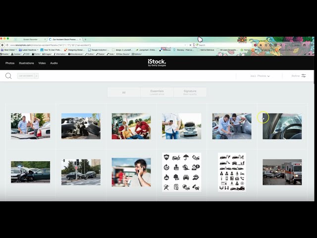 How to Use iStock: A Tutorial for Selecting Images - YouTube
