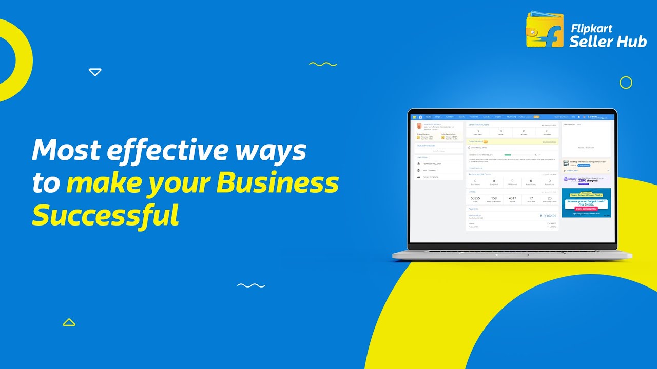 Most effective ways to make your business successful | Flipkart Seller Hub - YouTube