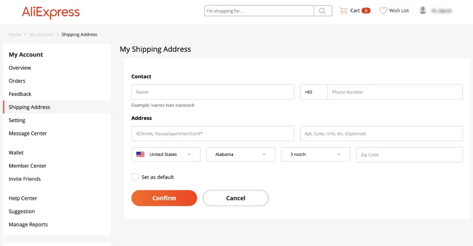 How To Change Your Shipping Address On AliExpress Before and After an Order – Freight Course