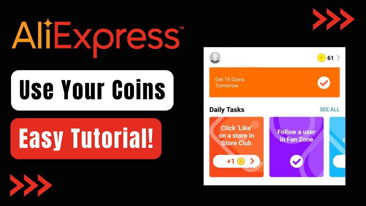 How to Use Coins on AliExpress ! - YouTube