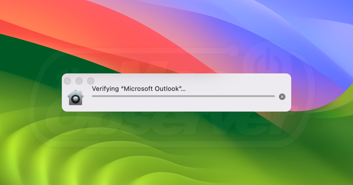 Fix: Verifying Microsoft Outlook Mac Stuck Error in 8 Ways - The Mac Observer