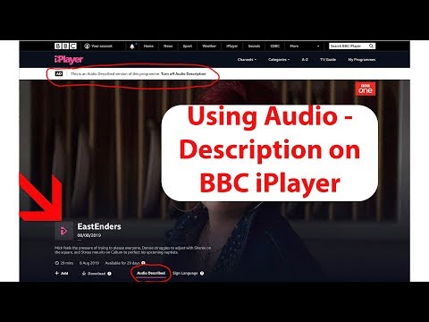 Audio Video Description on BBC iPlayer amazon Firestick, Apple TV, iPad, Computer - YouTube