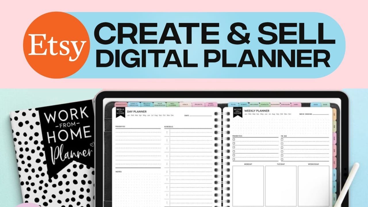 How to Make A Digital Canva Planner and Sell It on Etsy (2024) - YouTube