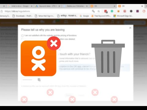 How to Delete your Odnoklassniki Account (OK.ru account) - YouTube
