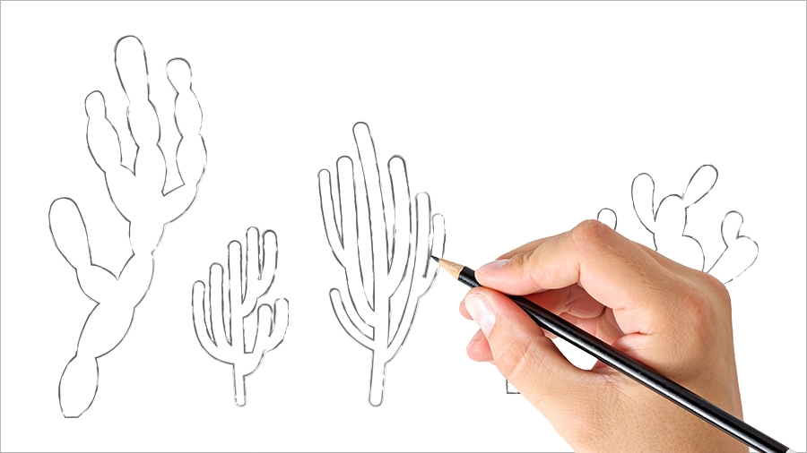 Turn hand drawings into digital illustrations