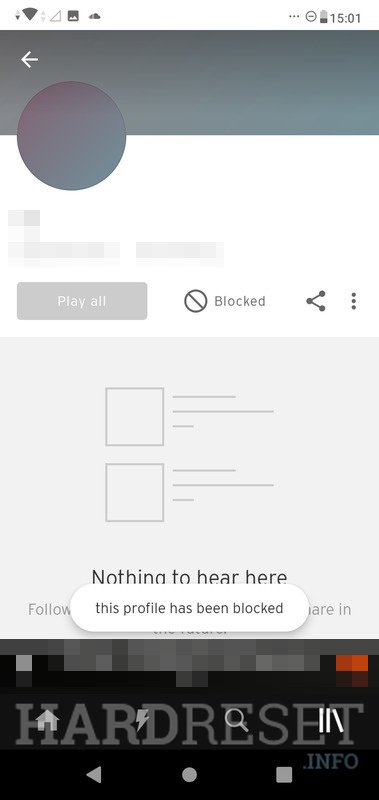 How to Block Someone in SoundCloud - HardReset.info