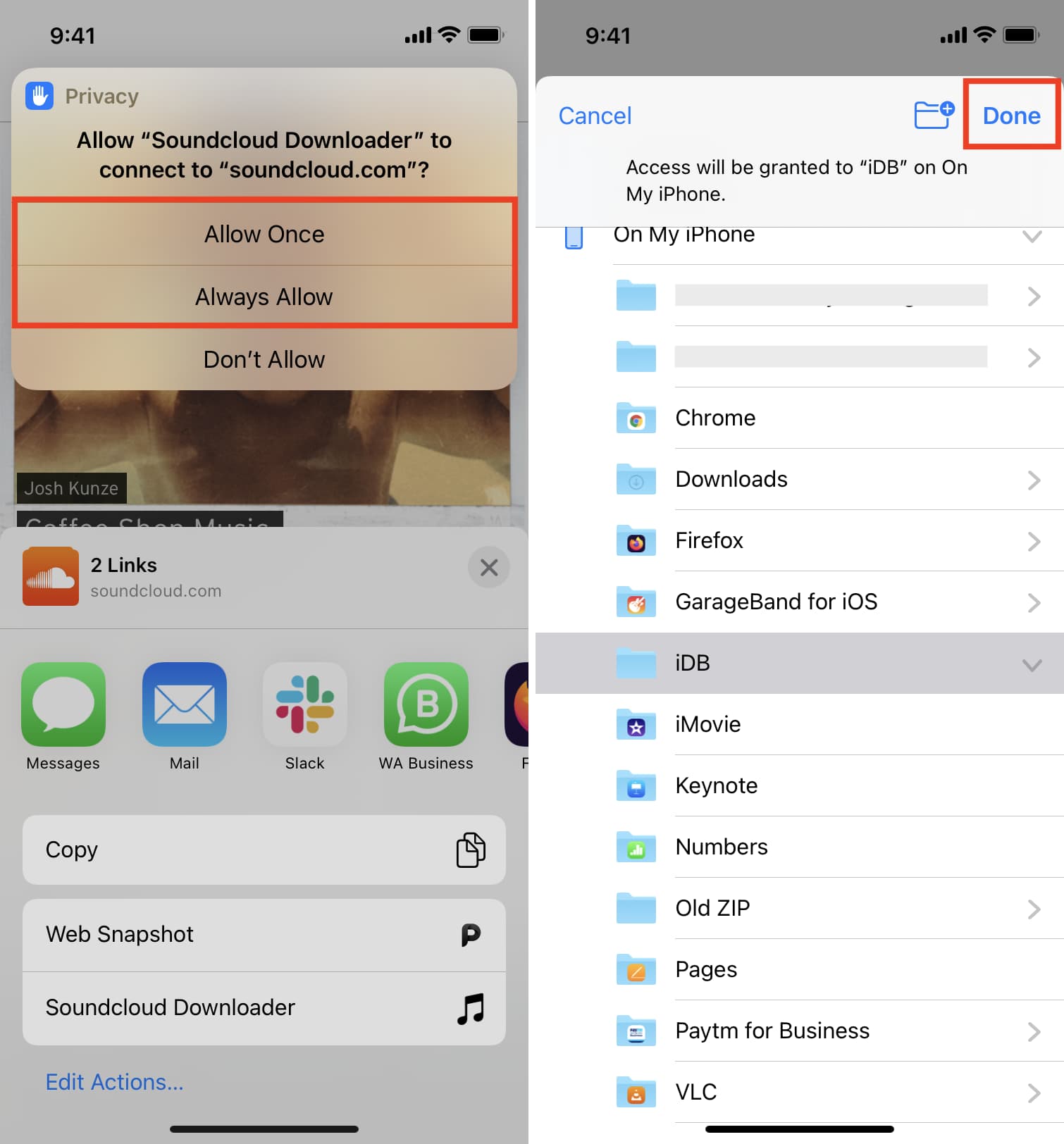 How to download music from SoundCloud to iPhone