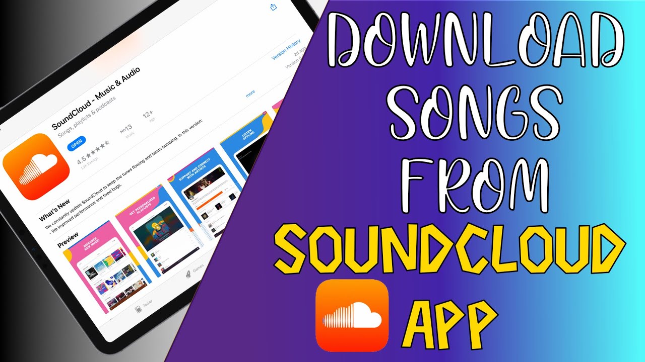 How to download any song from Soundcloud app YouTube