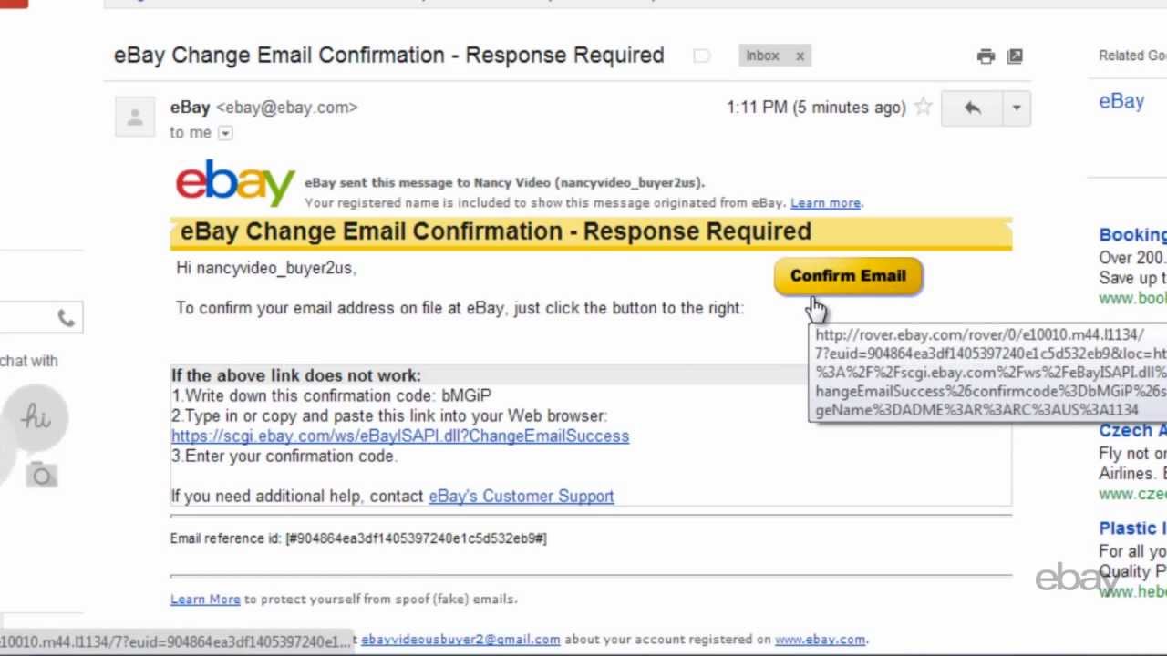 How to turn off email notifications from ebay vleropb