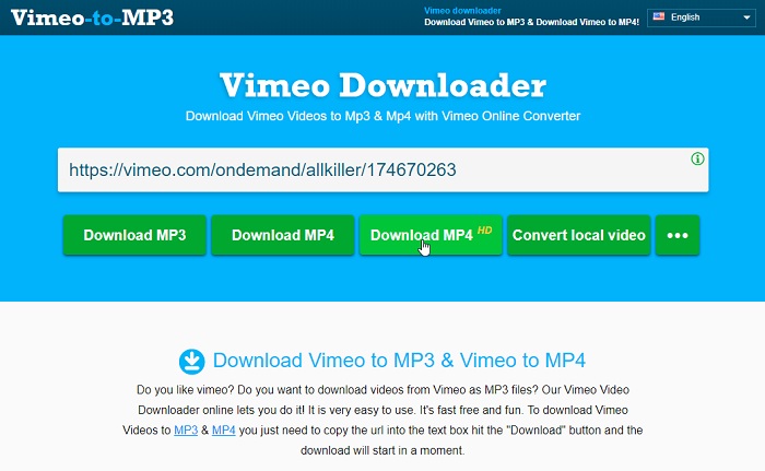 Best Solutions to ConvertDownload Vimeo to MP4