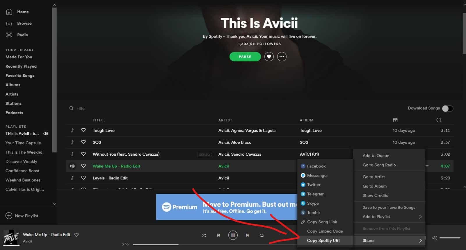 What is Spotify Uri code How to get it GeekDroids