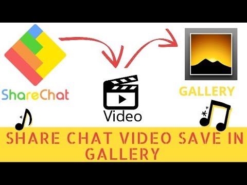 How to save sharechat video or image in gallery YouTube