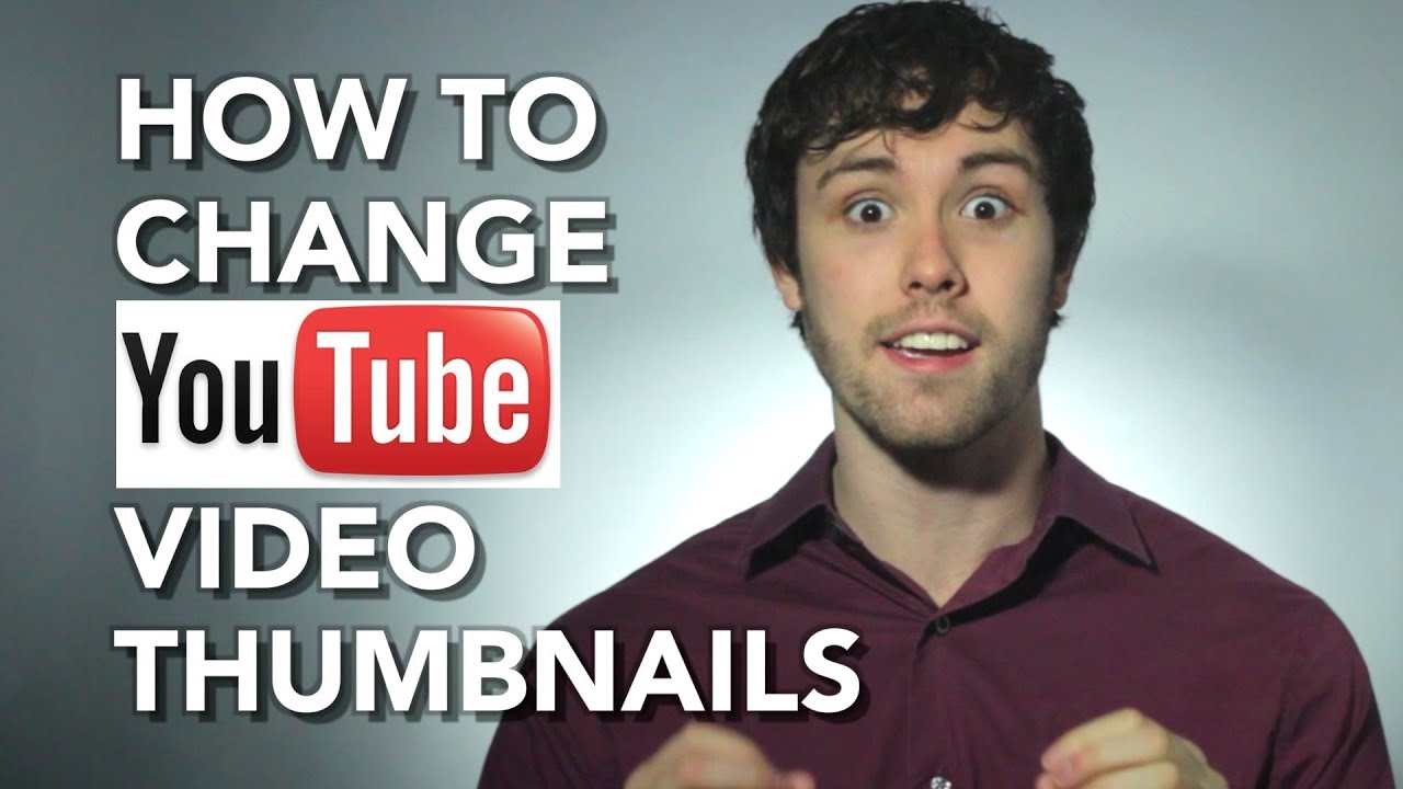 How to Change YouTube Video Thumbnail YouTube