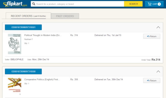 How to Return Items Purchased on Flipkart Gadgets 360