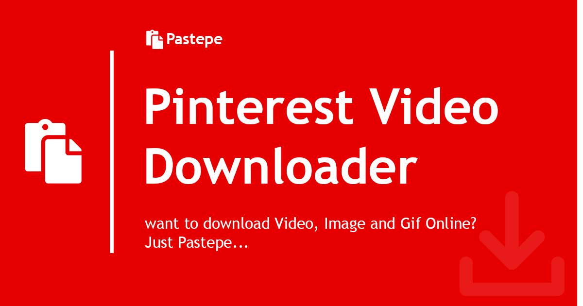 Pinterest Video Downloader Easy and Convenient Way to Save Videos