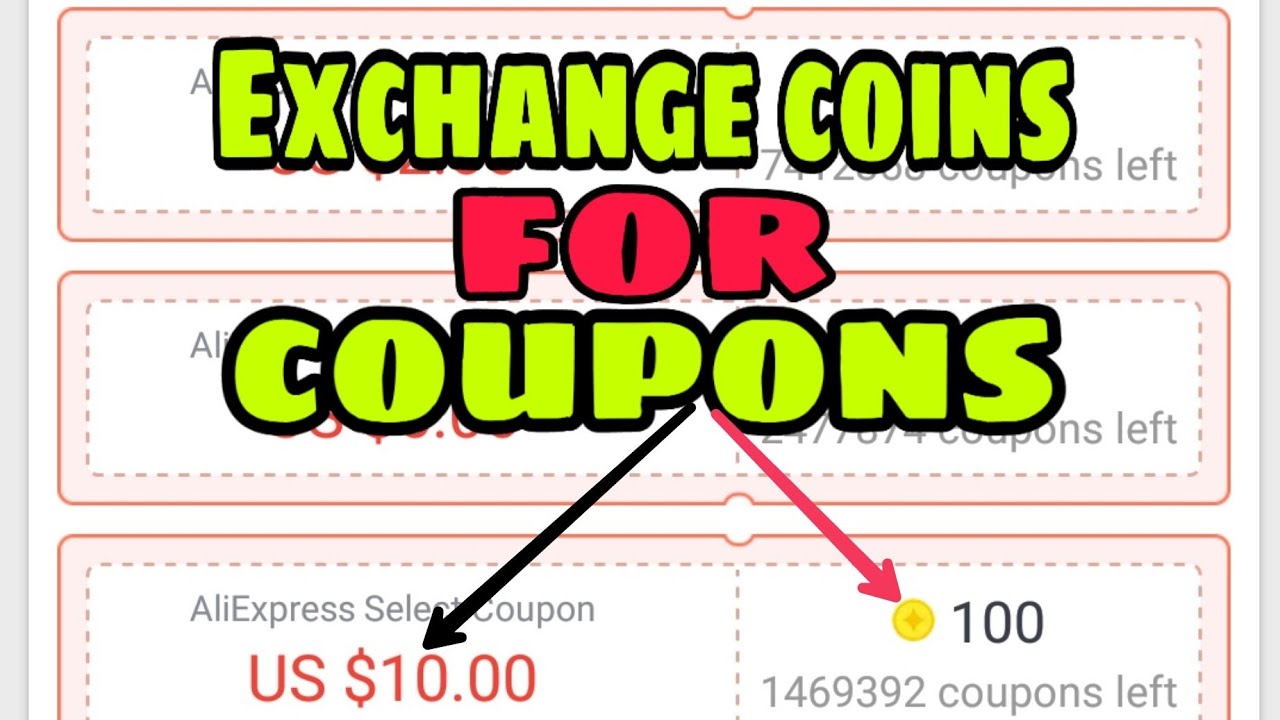 How to use AliExpress coins to exchange with couponsfree trick to buy