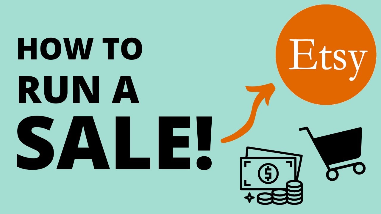 How To Run A SALE or COUPON on ETSY YouTube