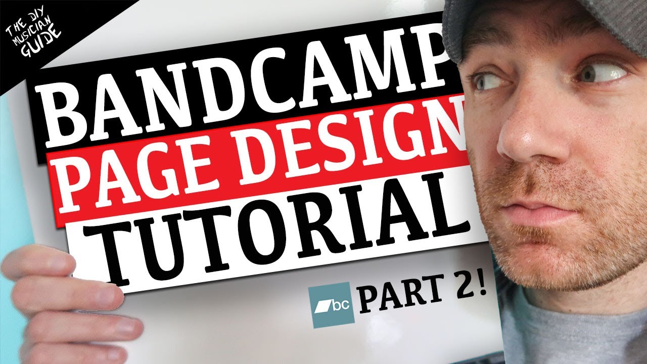 Bandcamp Page Design Tutorial All Online Without Software Part 2