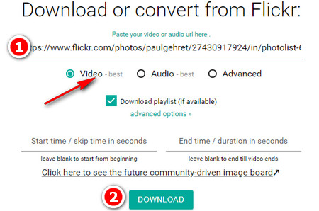 How to Download Flickr Video with Two Free and Practical Ways