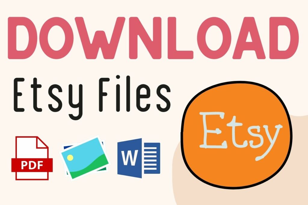 How To Download Etsy Digital Files In Your Laptop Or iPhone