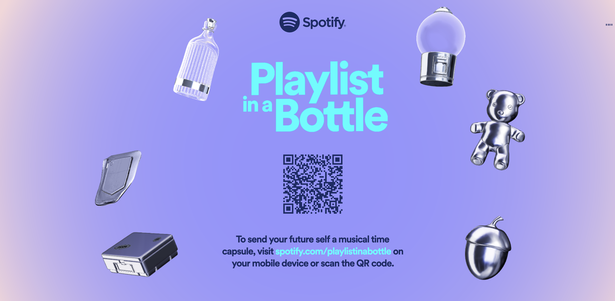 Create your own Spotify Playlist in a Bottle time capsule heres how