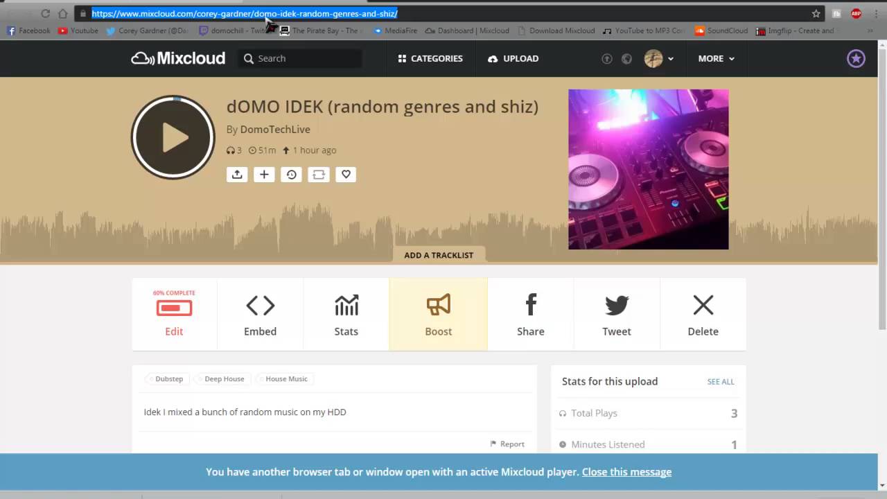 How to download Mixcloud songs YouTube