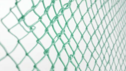 green mesh fence. Completely white background. depth of field, 8k, 22 megapixels --q 4 --ar 9:16 --v 4