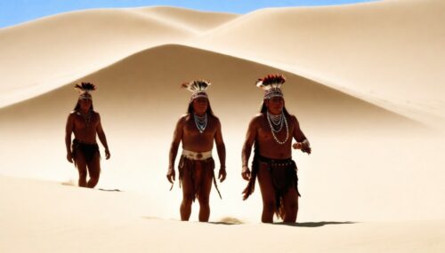 Chumash USAns in sand dunes