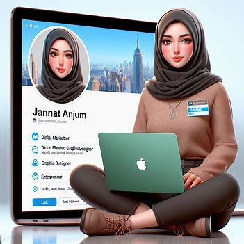 Viral  Social Media Expert, Specially Linkedin 3D AI Social Profile Picture