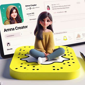 Viral Snapchat Girl 3D AI Social Profile Picture