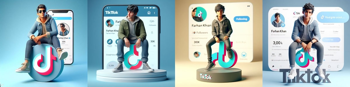 3D AI Avatar of Viral Tiktoker