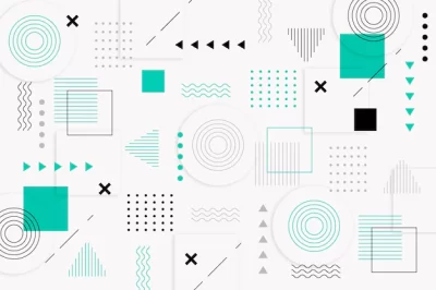 Free Vector | Flat geometric background