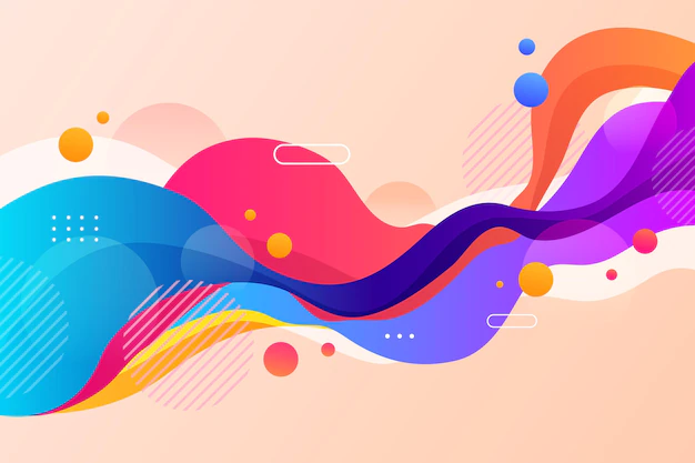 Free Vector | Abstract colorful shapes background
