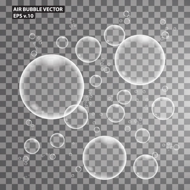 Free Vector | Air bubbles collection