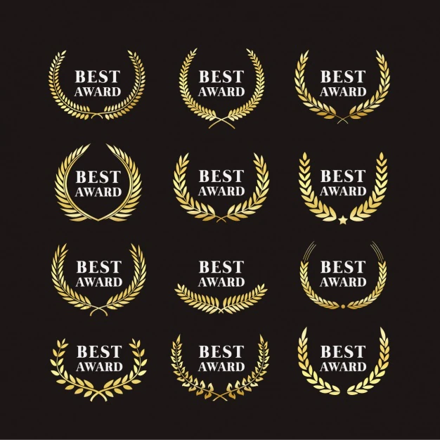 Free Vector | Awards badges