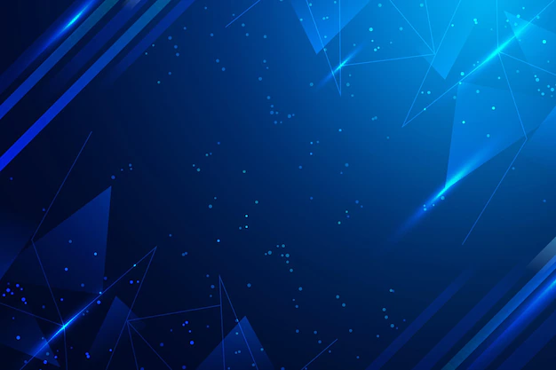 Free Vector | Blue copy space digital background