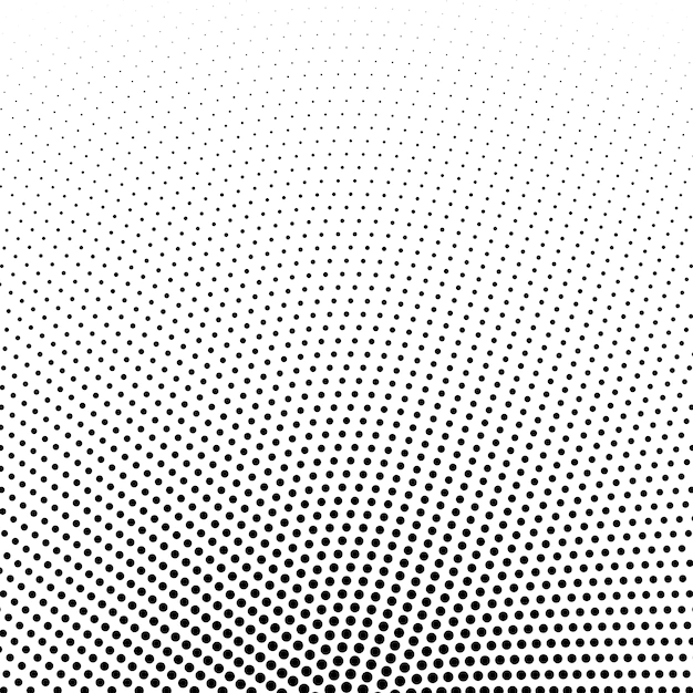 Free Vector | Circular halftone dots vector background