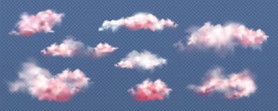 Free Vector | Collection of realistic different clouds