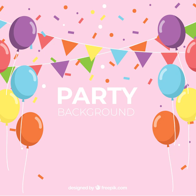 Free Vector | Colorful balloons background to celebrate