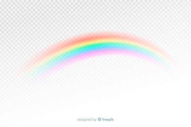 Free Vector | Colorful decorative rainbow realistic style