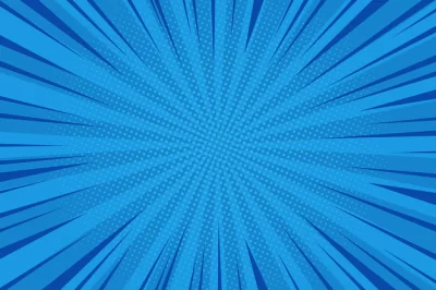 Free Vector | Comic abstract blue background