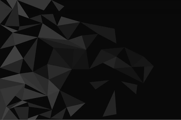 Free Vector | Dark polygonal background