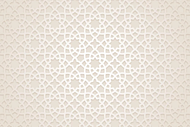 Free Vector | Flat arabic pattern background