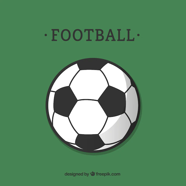 Free Vector | Flat soccer ball