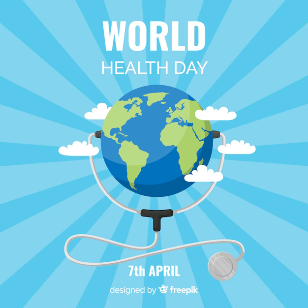 Free Vector | Flat world health day background