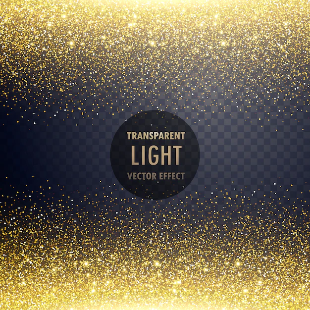 Free Vector | Golden glitter background with badge