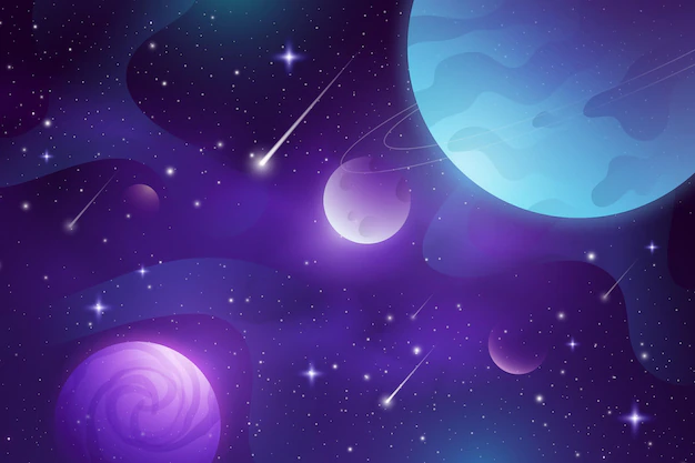 Free Vector | Gradient galaxy background