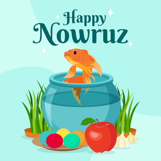 Free Vector | Hand drawn design nowruz event